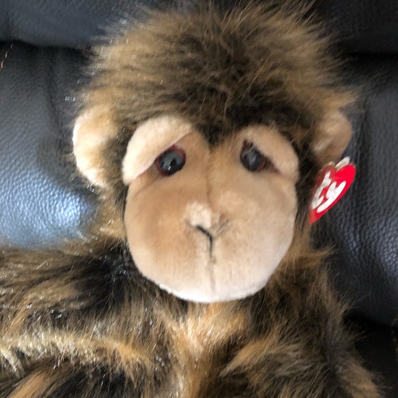 Ty Beanie Baby Large Monkey Cha Cha - Picture 3 of 6